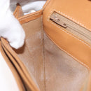 GUCCI Micro GG Supreme Umhängetasche PVC Beige Gold Auth BA12843-22