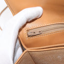 GUCCI Micro GG Supreme Umhängetasche PVC Beige Gold Auth BA12843-24