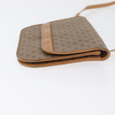 GUCCI Micro GG Supreme Umhängetasche PVC Beige Gold Auth BA12843-3