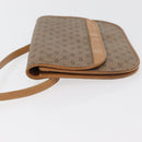 GUCCI Micro GG Supreme Umhängetasche PVC Beige Gold Auth BA12843-4