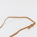 GUCCI Micro GG Supreme Umhängetasche PVC Beige Gold Auth BA12843-14
