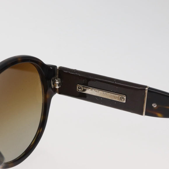 CHANEL Zonnebril kunststof Bruin CC Auth BA12849