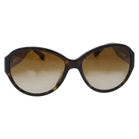 CHANEL Zonnebril kunststof Bruin CC Auth BA12849