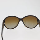 CHANEL Zonnebril kunststof Bruin CC Auth BA12849-2