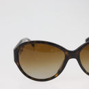 CHANEL Zonnebril kunststof Bruin CC Auth BA12849-3