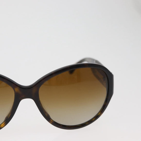 CHANEL Zonnebril kunststof Bruin CC Auth BA12849