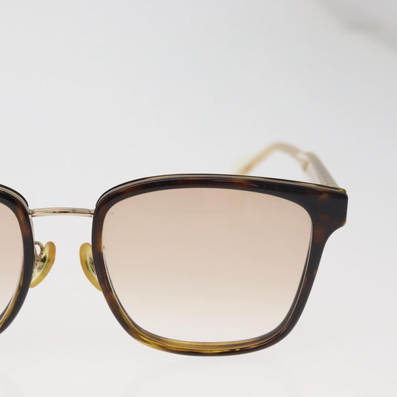 GUCCI Sunglasses plastic Beige Auth BA12850
