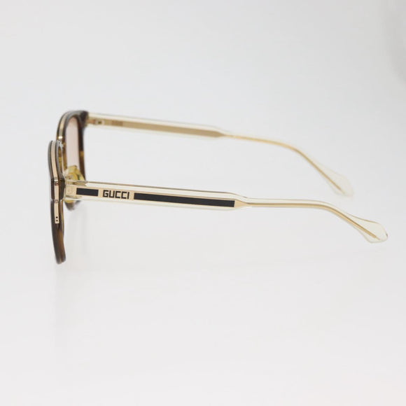 GUCCI Sunglasses plastic Beige Auth BA12850