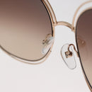 Chloe Sunglasses metal Gold Tone Auth BA12851A-11