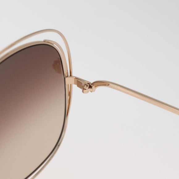 Chloe Sunglasses metal Gold Tone Auth BA12851A