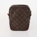 LOUIS VUITTON Monogram Taiga Clutch Bag 2 Set Ardoise LV Auth BA12855-10