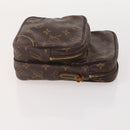 LOUIS VUITTON Monogram Taiga Clutch Bag 2 Set Ardoise LV Auth BA12855-11