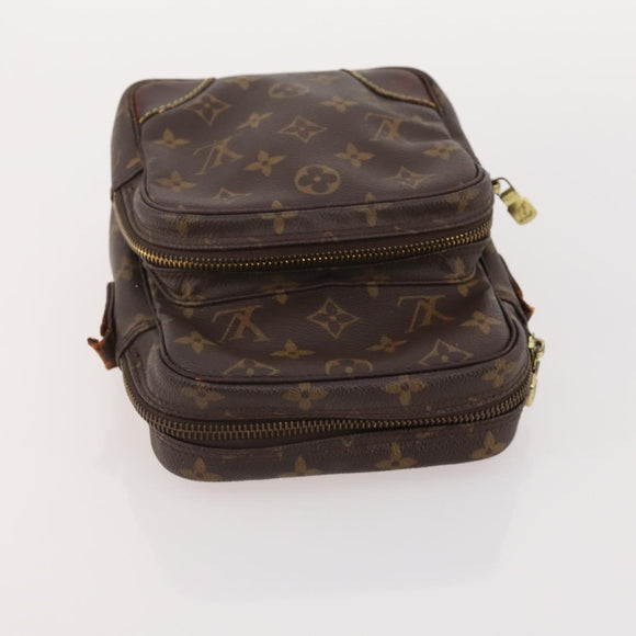 LOUIS VUITTON Monogram Taiga Clutch Bag 2 Set Ardoise LV Auth BA12855