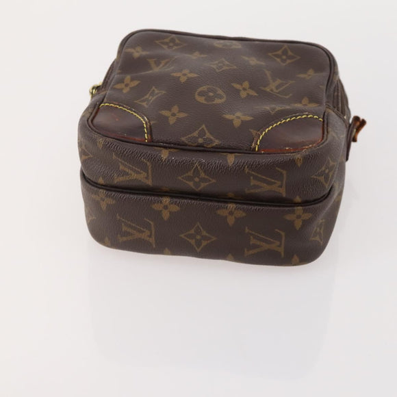 LOUIS VUITTON Monogram Taiga Clutch Bag 2 Set Ardoise LV Auth BA12855