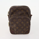 LOUIS VUITTON Monogram Taiga Clutch Bag 2 Set Ardoise LV Auth BA12855-9