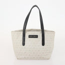 Jimmy Choo Hand Bag Leather 2 Set Black White Auth BA12856-10