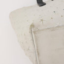 Jimmy Choo Hand Bag Leather 2 Set Black White Auth BA12856-16