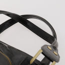 Jimmy Choo Hand Bag Leather 2 Set Black White Auth BA12856-6