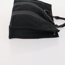 HERMES Fourre Tout MM Hand Bag Canvas 3 Set Navy Black Red Auth BA12857-11