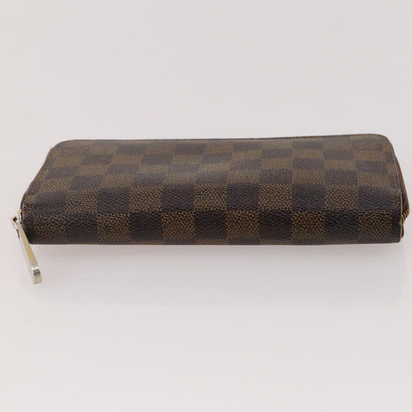 LOUIS VUITTON Damier Ebene Wallet 5 Set LV Auth BA12862
