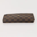 LOUIS VUITTON Damier Ebene Wallet 5 Set LV Auth BA12862-22