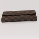LOUIS VUITTON Damier Ebene Wallet 5 Set LV Auth BA12862-23