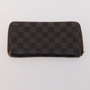 LOUIS VUITTON Damier Ebene Wallet 5 Set LV Auth BA12862-27