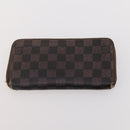 LOUIS VUITTON Damier Ebene Wallet 5 Set LV Auth BA12862-28
