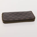 LOUIS VUITTON Damier Ebene Wallet 5 Set LV Auth BA12862-29