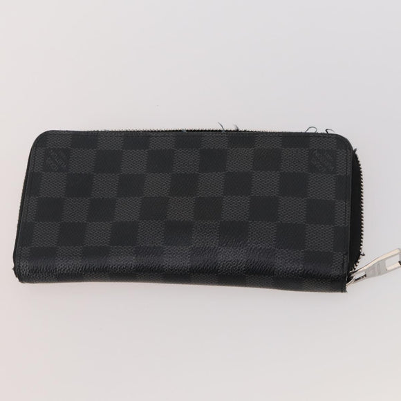 LOUIS VUITTON Damier Ebene Wallet 5 Set LV Auth BA12862