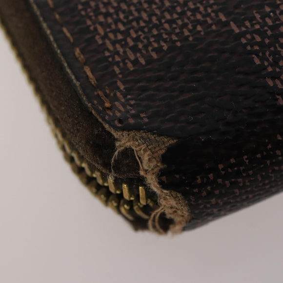 LOUIS VUITTON Damier Ebene Wallet 5 Set LV Auth BA12862
