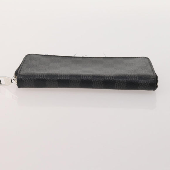 LOUIS VUITTON Damier Ebene Wallet 5 Set LV Auth BA12862