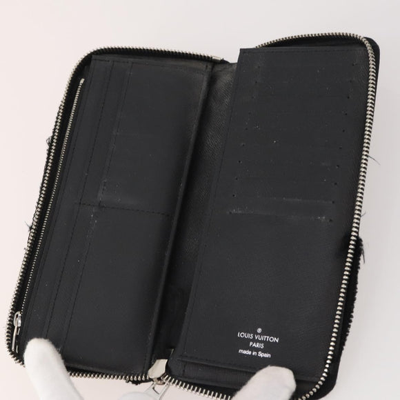 LOUIS VUITTON Damier Ebene Wallet 5 Set LV Auth BA12862