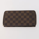 LOUIS VUITTON Damier Ebene Wallet 5 Set LV Auth BA12862-9