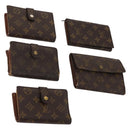 LOUIS VUITTON Monogram Wallet 5 Set LV Auth BA12863-1
