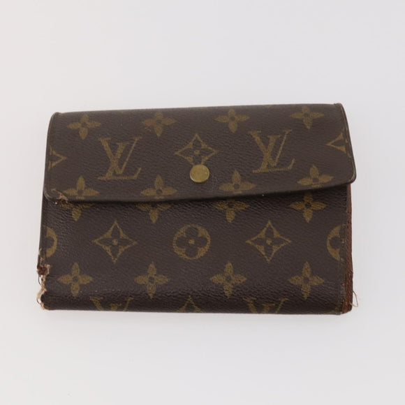 LOUIS VUITTON Monogram Wallet 5 Set LV Auth BA12863