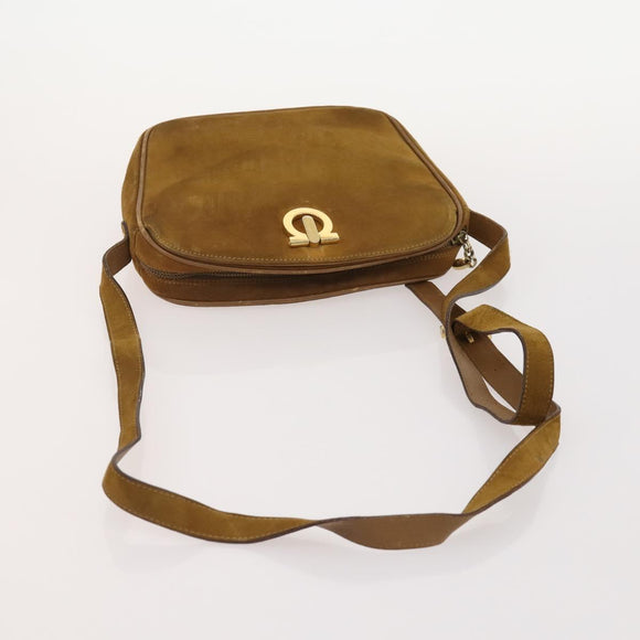 Salvatore Ferragamo Gancini Tas Leer Suède Gecoat Canvas 4 Delige Set Auth BA12864