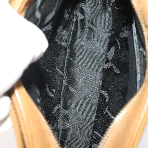 Salvatore Ferragamo Gancini Tas Leer Suède Gecoat Canvas 4 Delige Set Auth BA12864