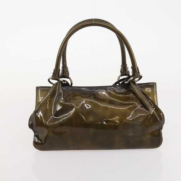 Salvatore Ferragamo Gancini Tas Leer Suède Gecoat Canvas 4 Delige Set Auth BA12864