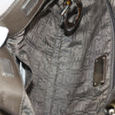 Salvatore Ferragamo Gancini Tas Leer Suède Gecoat Canvas 4 Delige Set Auth BA12864-25
