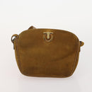 Salvatore Ferragamo Gancini Tas Leer Suède Gecoat Canvas 4 Delige Set Auth BA12864-8