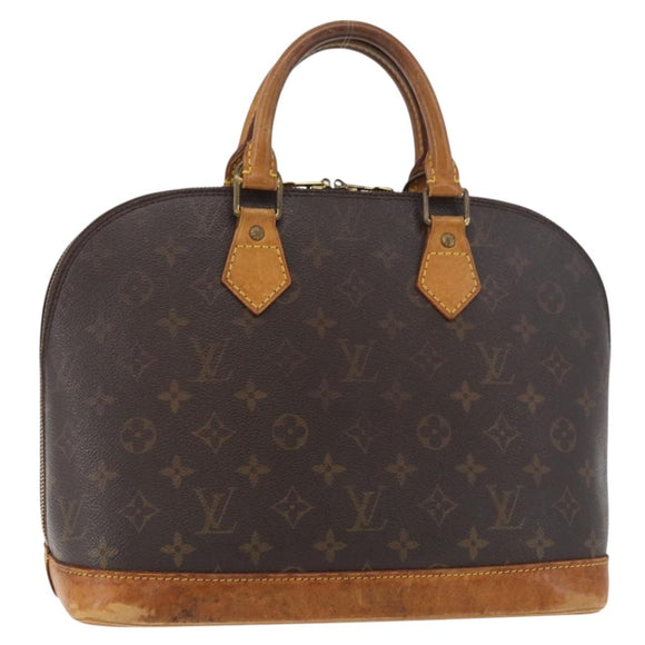 LOUIS VUITTON Monogram Alma Hand Bag M51130 LV Auth BA12865