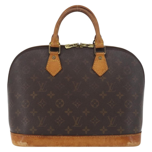 LOUIS VUITTON Monogram Alma Hand Bag M51130 LV Auth BA12865