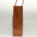 LOUIS VUITTON Monogram Vernis Columbus Tote Bag Bronze M91134 LV Auth BA1287-4