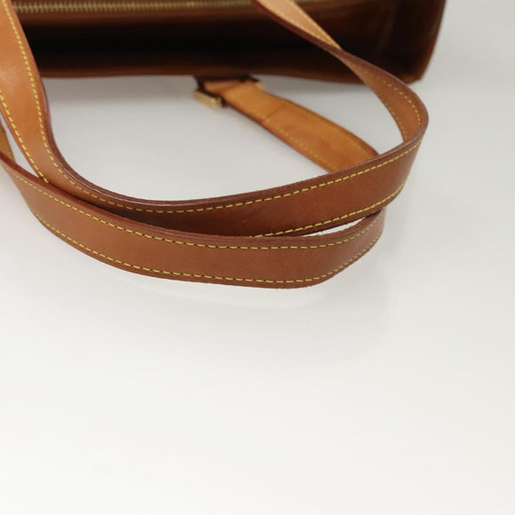 LOUIS VUITTON Monogram Vernis Columbus Tote Bag Bronze M91134 LV Auth BA1287