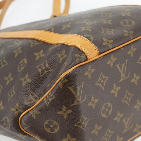 LOUIS VUITTON Monogram Sac Shopping Tote Bag M51108 LV Auth BA12871