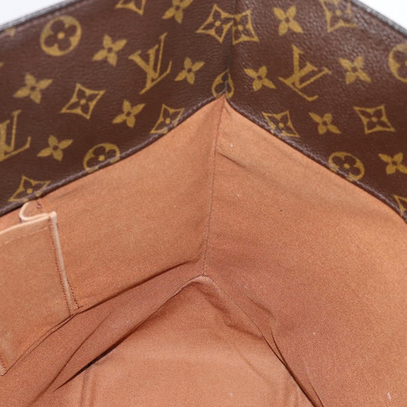 LOUIS VUITTON Monogram Sac Shopping Tote Bag M51108 LV Auth BA12871