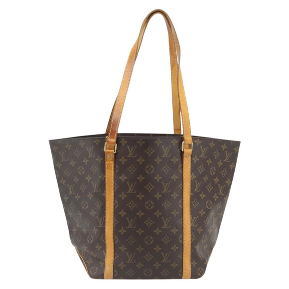 LOUIS VUITTON Monogram Sac Shopping Tote Bag M51108 LV Auth BA12871