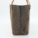 LOUIS VUITTON Monogram Sac Shopping Tote Bag M51108 LV Auth BA12871-4