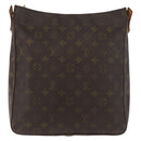 LOUIS VUITTON Monogram Looping GM Shoulder Bag M51145 LV Auth BA12873-2
